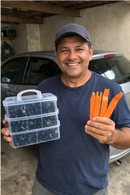 Kit FixaPro Master 800x - Presilhas Automotivas Universais + Ferramentas de Remoção (Brinde)